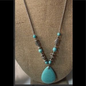 Beautiful blue necklace